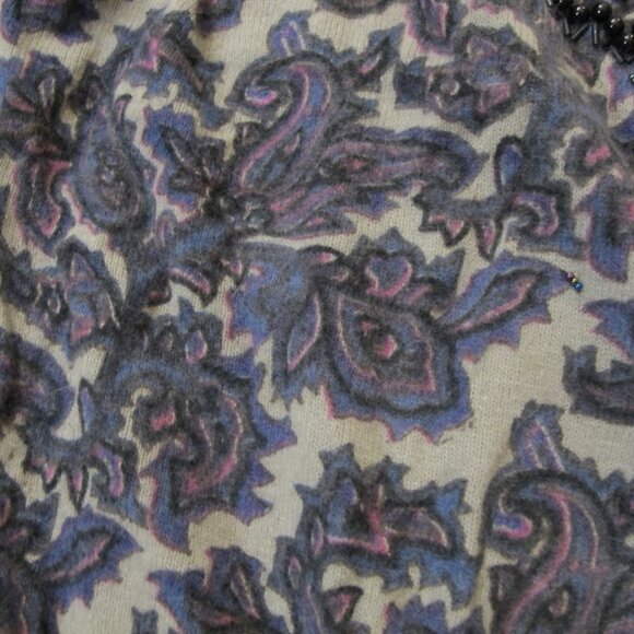 CP Collection wool/angora patterned sweater M - Picture 3 of 5